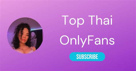 thais onlyfans|Top 10 Thai OnlyFans & Spiciest OnlyFans Thailand in .